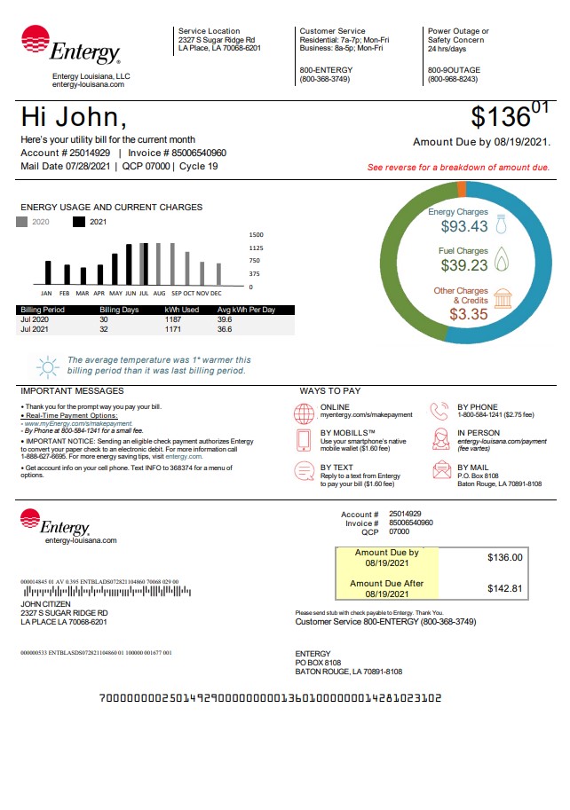  Minol USA business utility bill 